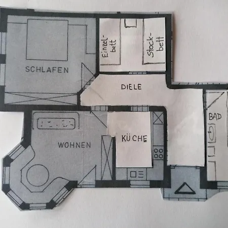 Appartement 70m²- Mit Terrasse
